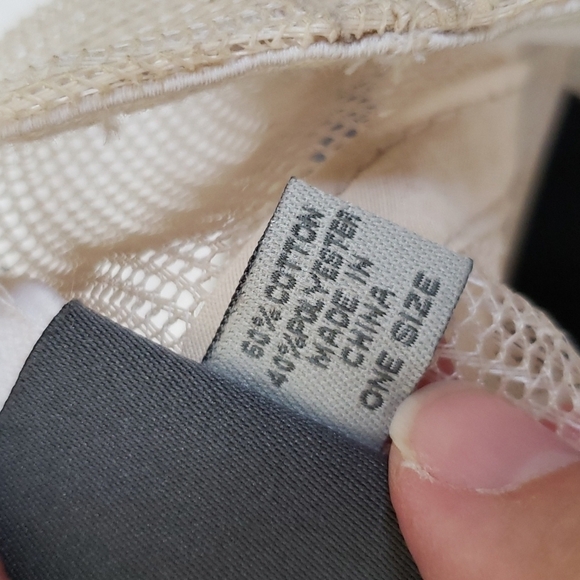 Budweiser gray and cream netted Baseball Hat, OS, unisex. - Picture 8 of 9